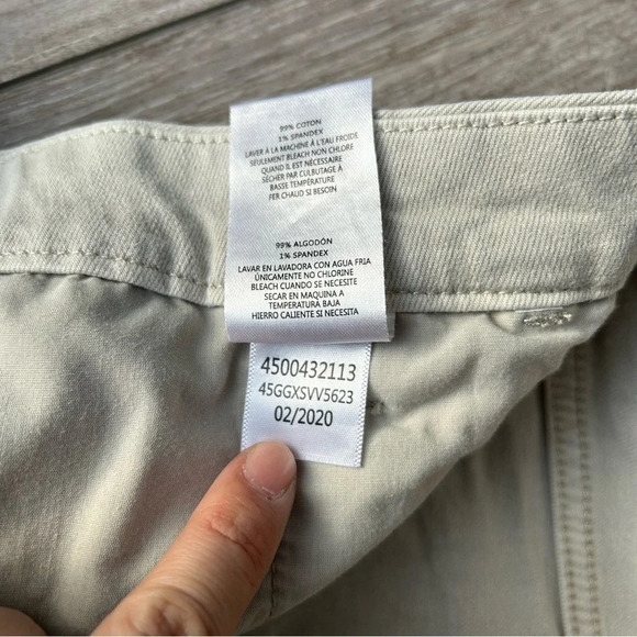 Joe’s High Rise Raw Hem Cropped Jeans  in Grey - Picture 10 of 12